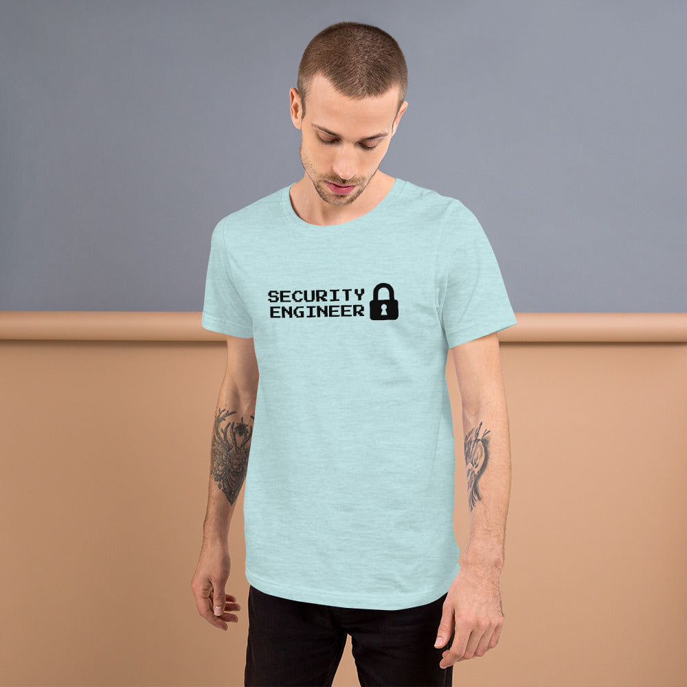 Security engineer - Short-Sleeve Unisex T-Shirt by DarkByteGear