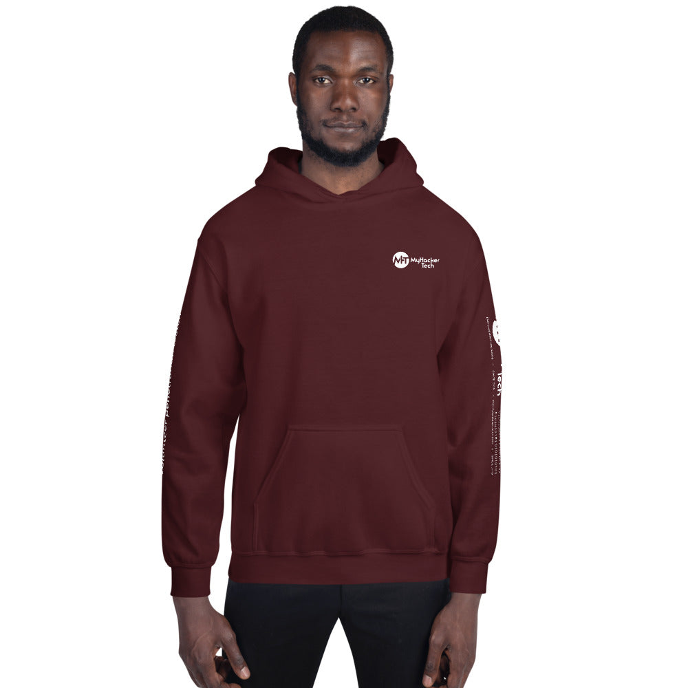 volunteer penetration tester - Unisex Hoodie (with all sides designs) by DarkByteGear