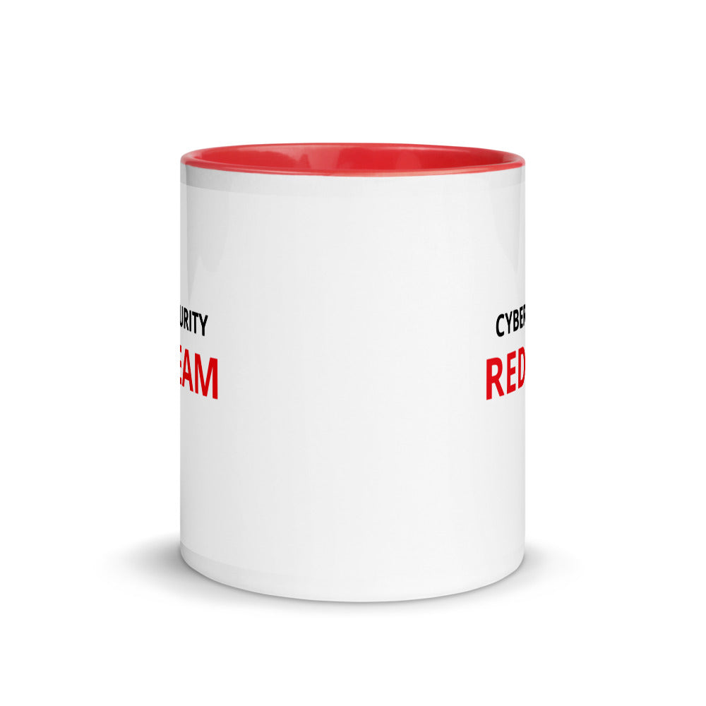 Cyber Security Red Team - Mug with Color Inside by DarkByteGear