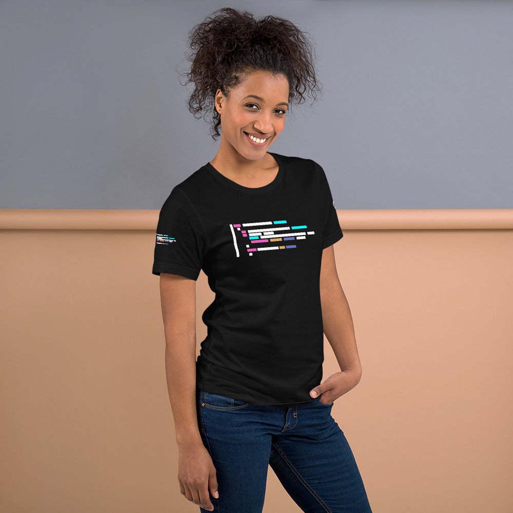 Code - Short-Sleeve Unisex T-Shirt by DarkByteGear