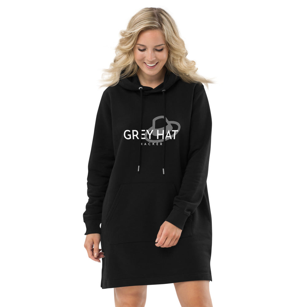 Grey Hat Hacker - Hoodie dress by DarkByteGear
