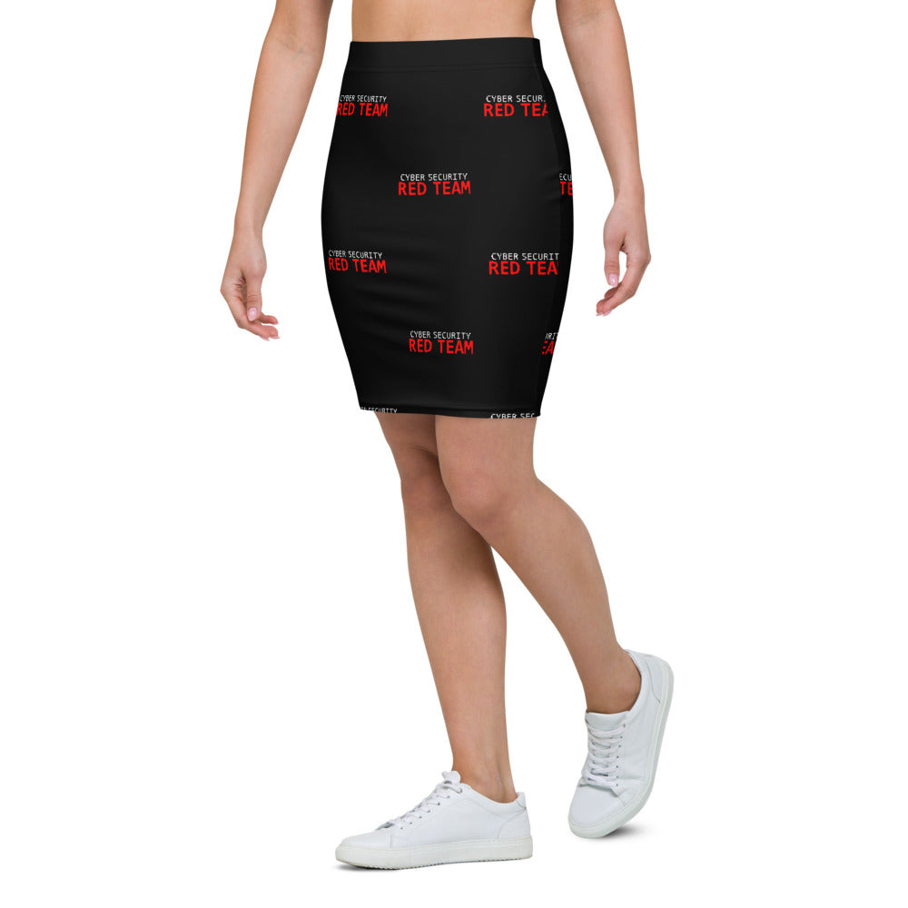 Cyber Security Red Team - Pencil Skirt by DarkByteGear