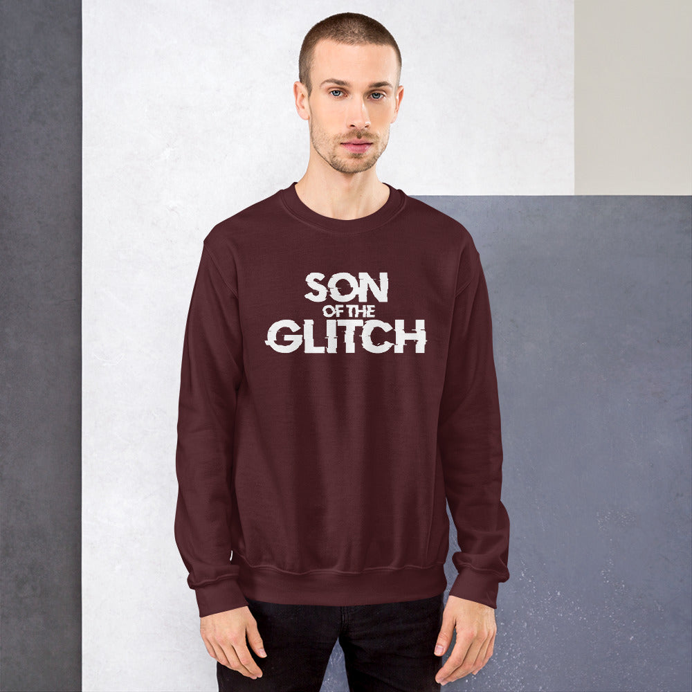 Son of the glitch - Unisex Sweatshirt by DarkByteGear