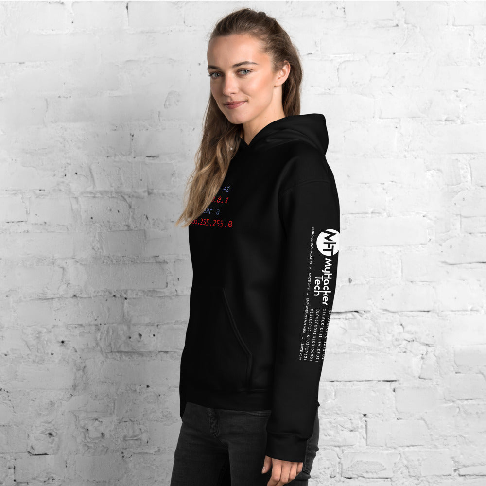 stay at at home, wear a mask v1- Unisex Hoodie (with all sides design) by DarkByteGear
