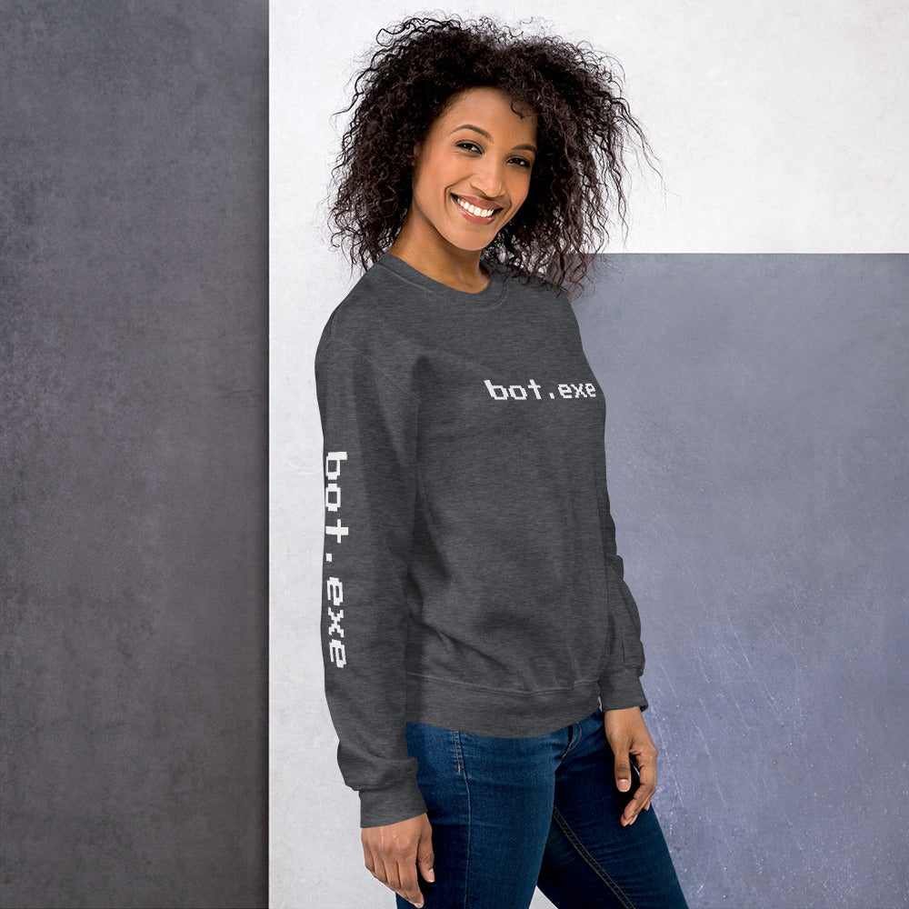 bot.exe - Unisex Sweatshirt by DarkByteGear