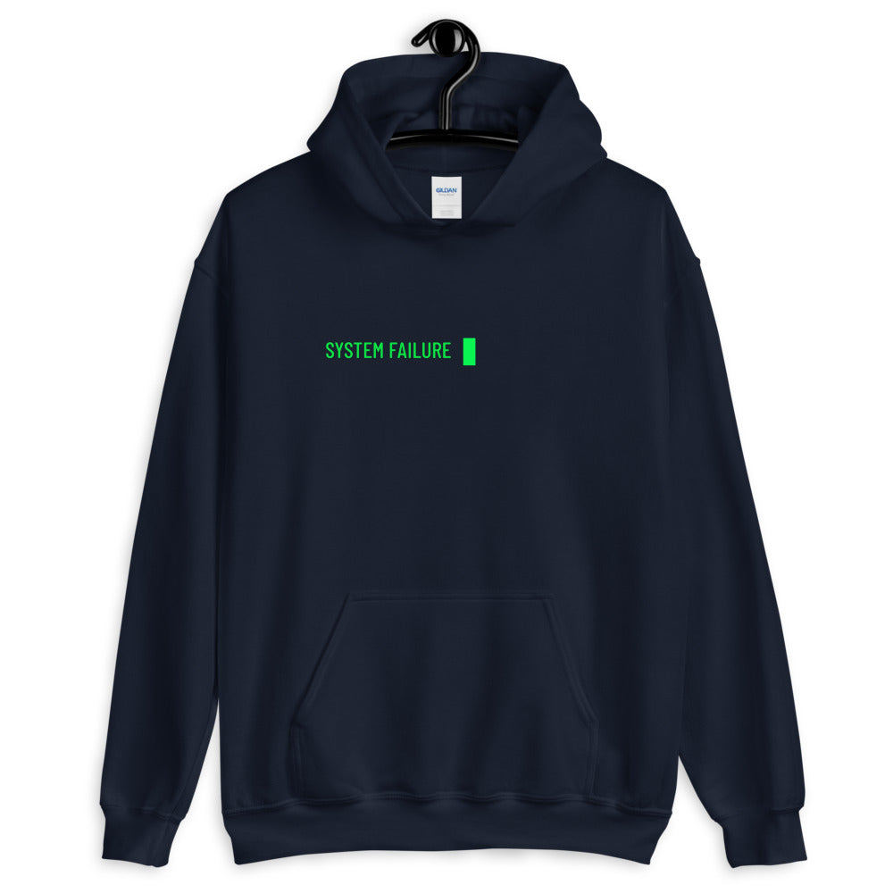 System failure - Unisex Hoodie by DarkByteGear