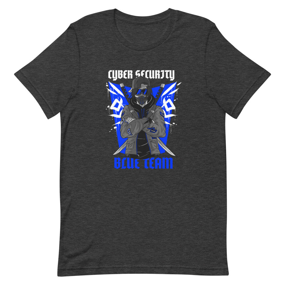 Cyber Security Blue Team V3 - Short-Sleeve Unisex T-Shirt by DarkByteGear