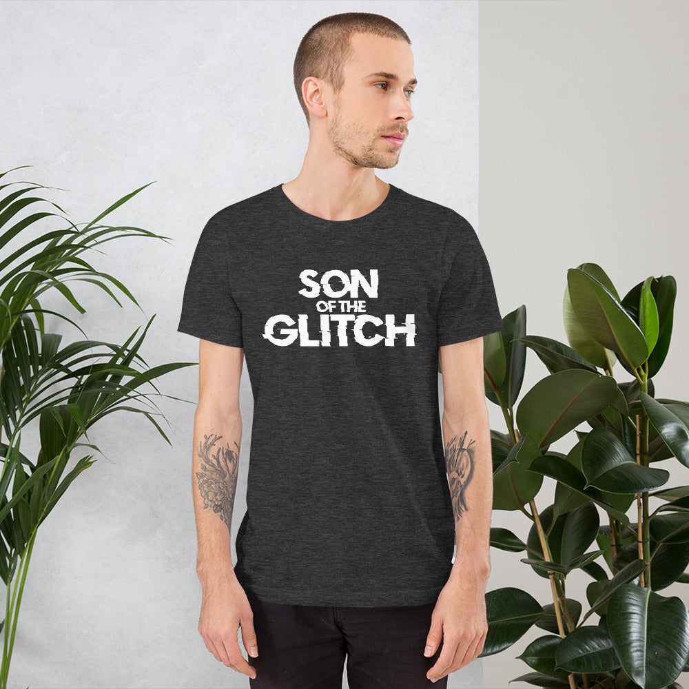Son of the glitch - Short-Sleeve Unisex T-Shirt by DarkByteGear
