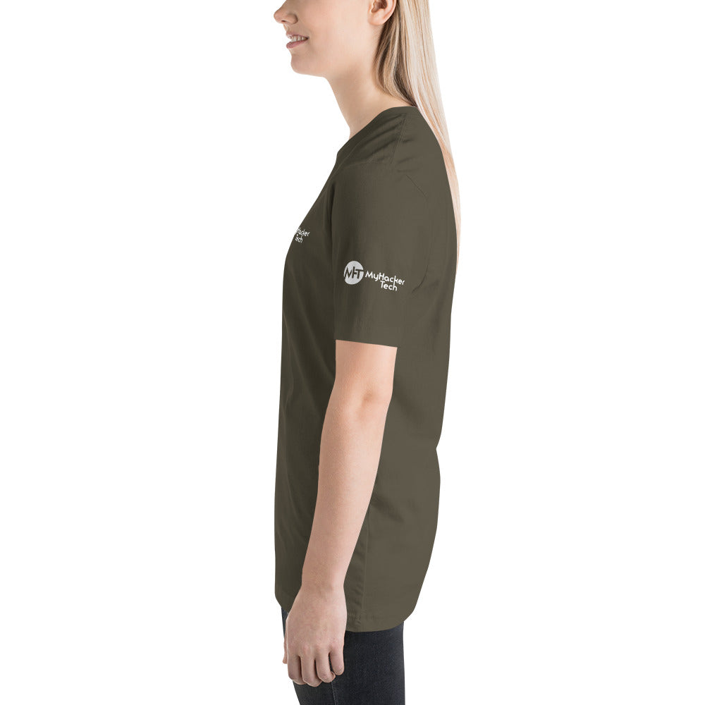 // no comment - Short-Sleeve Unisex T-Shirt (with all sides design) by DarkByteGear