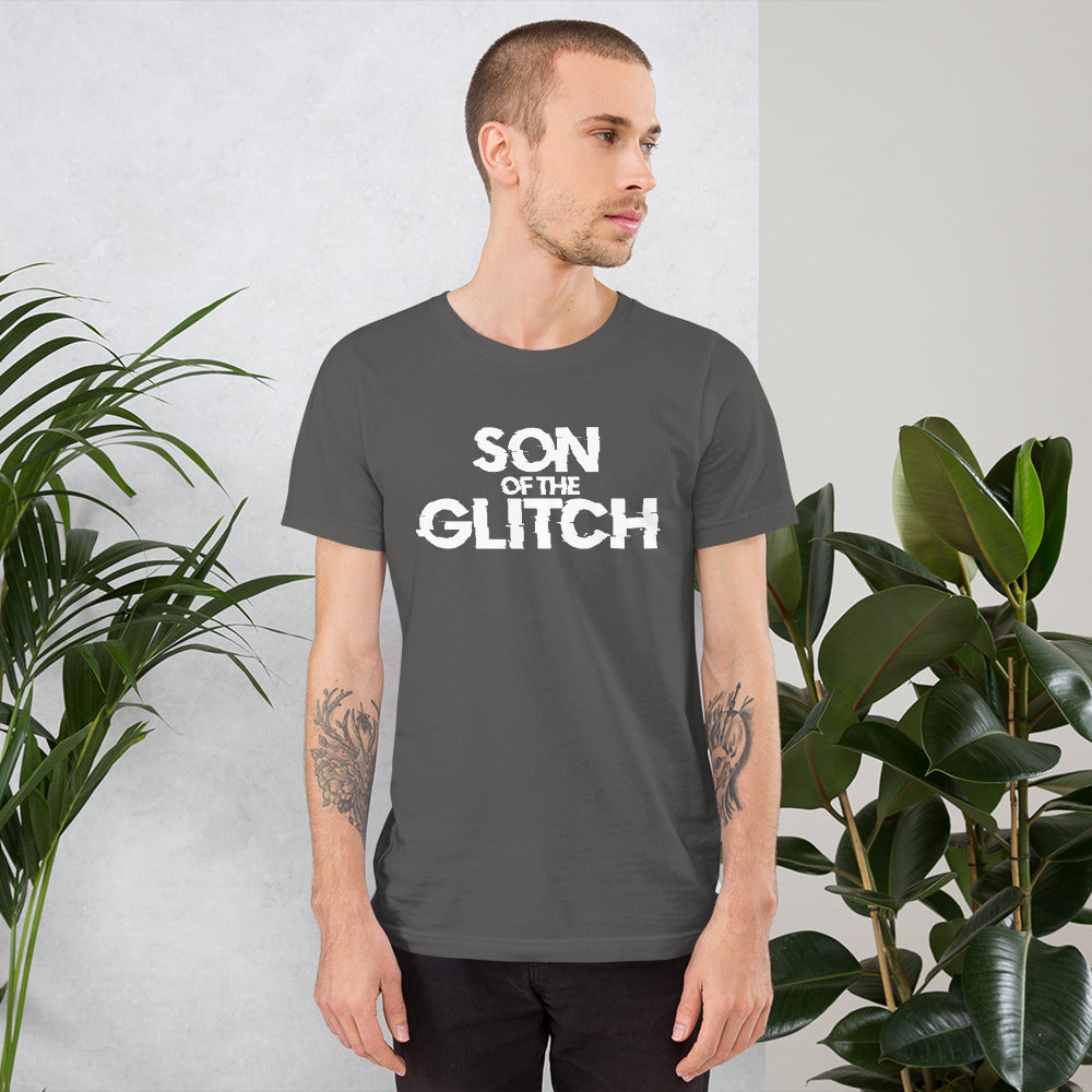 Son of the glitch - Short-Sleeve Unisex T-Shirt by DarkByteGear