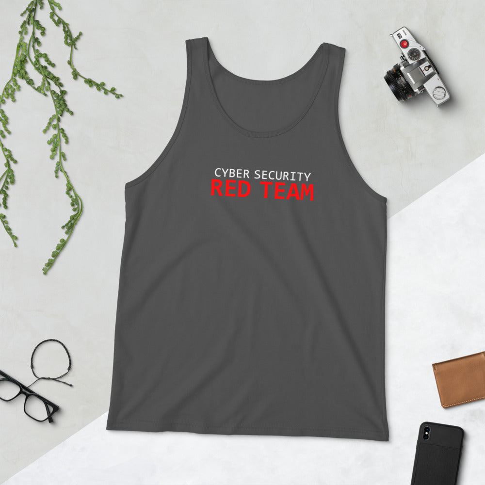 Cyber Security Red Team - Unisex Tank Top by DarkByteGear