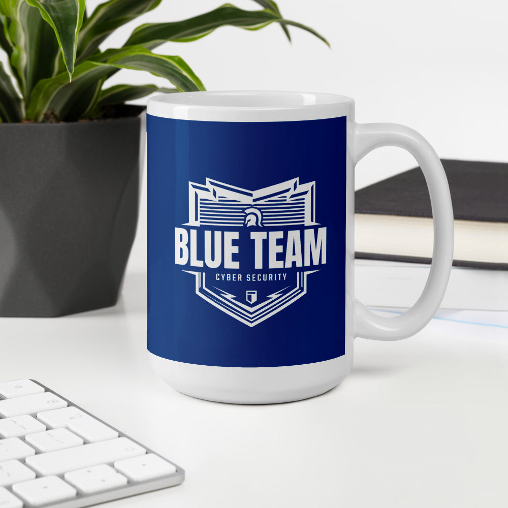 Cyber Security Blue Team v1 - Mug by DarkByteGear