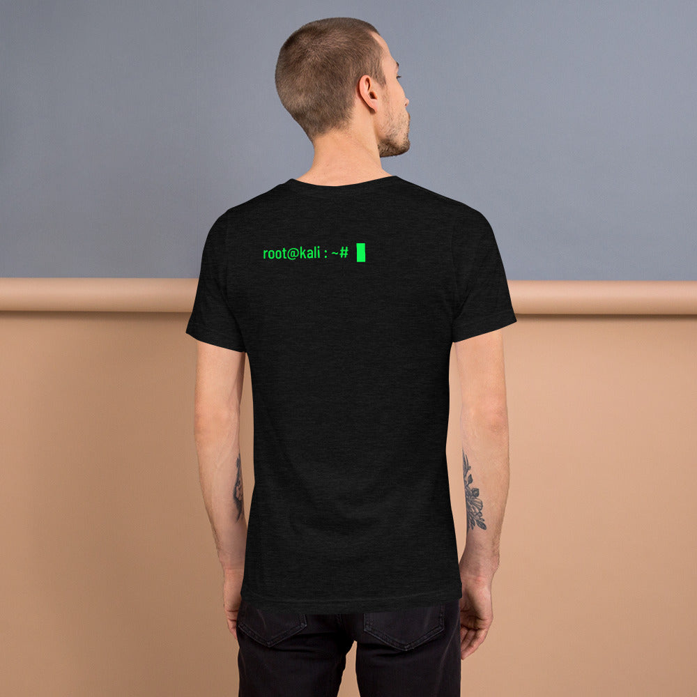 root@kali : ~# - Short-Sleeve Unisex T-Shirt by DarkByteGear
