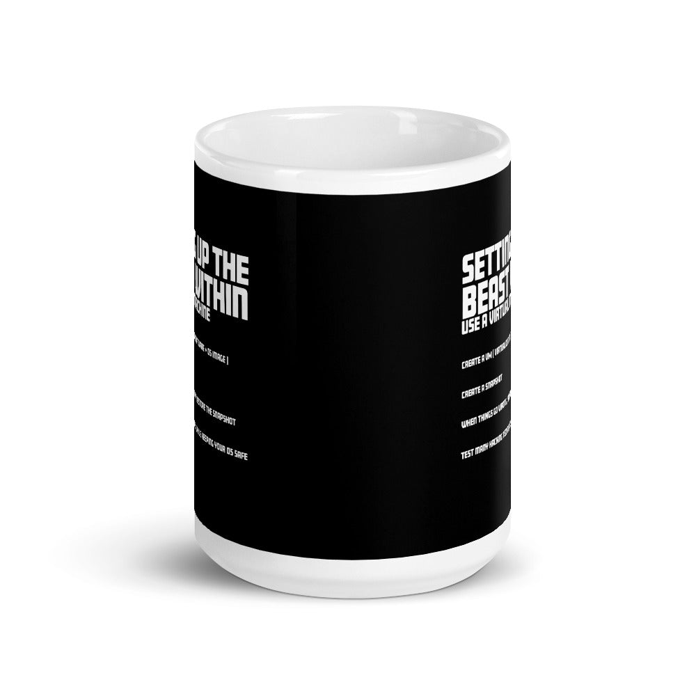 Setting Up the beast within - Mug by DarkByteGear