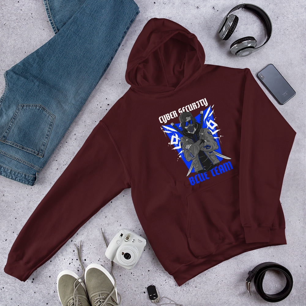 Cyber Security Blue Team V3 - Unisex Hoodie by DarkByteGear