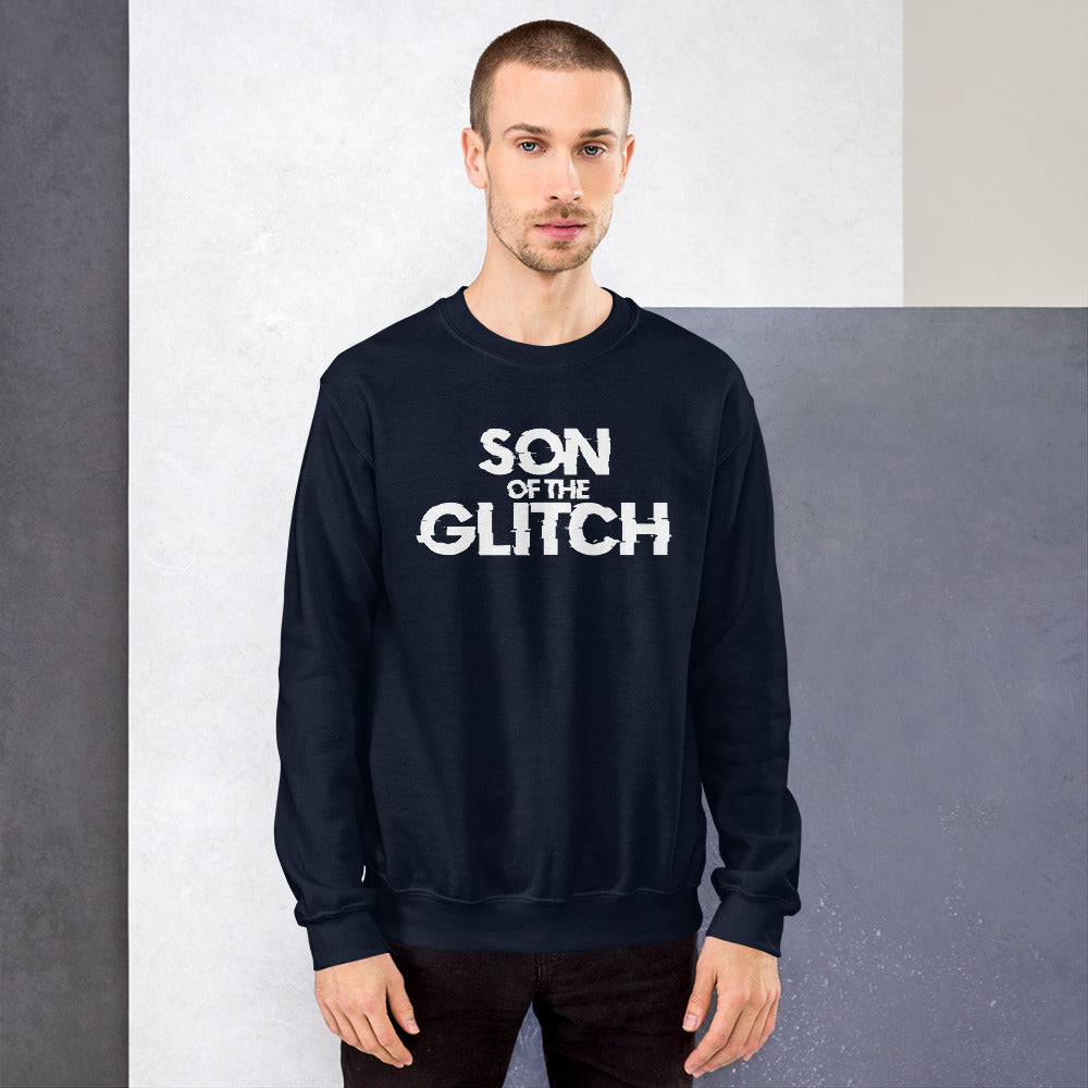 Son of the glitch - Unisex Sweatshirt by DarkByteGear
