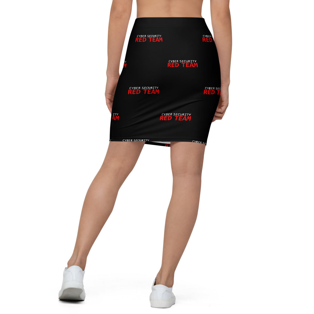 Cyber Security Red Team - Pencil Skirt by DarkByteGear
