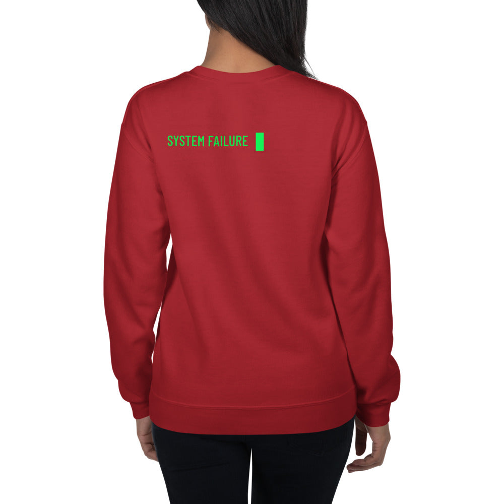 System failure - Unisex Sweatshirt by DarkByteGear