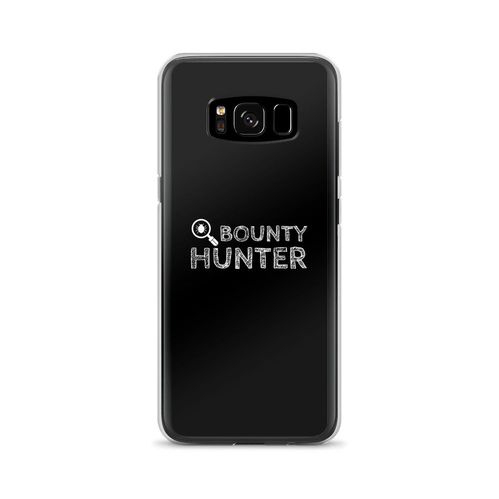 Bug bounty hunter - Samsung Case (white text) by DarkByteGear