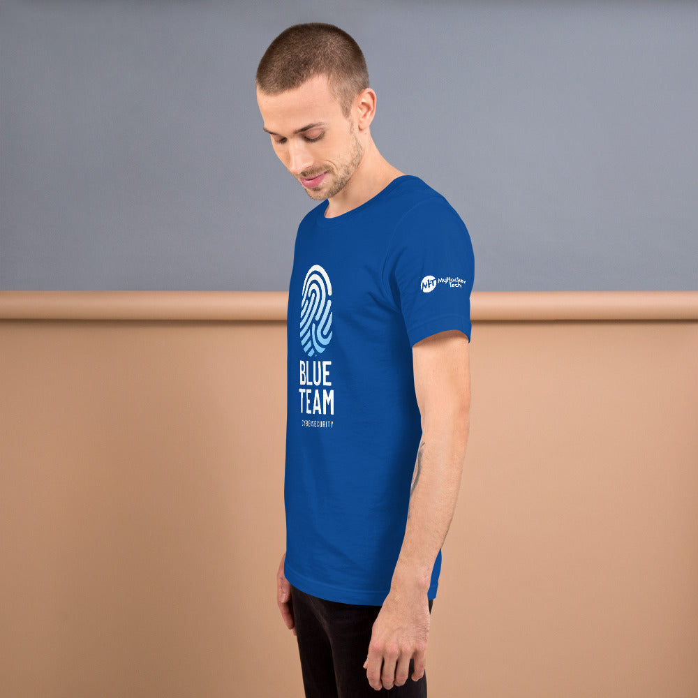 Cyber Security Blue Team v2 - Short-Sleeve Unisex T-Shirt by DarkByteGear