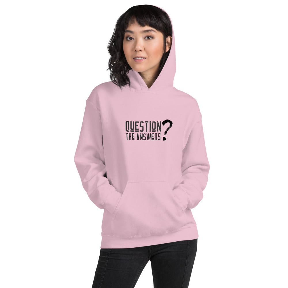 Question the answers - Unisex Hoodie by DarkByteGear
