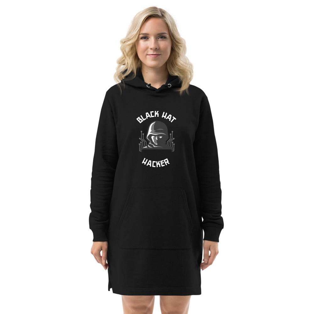 Black Hat Hacker - Hoodie dress by DarkByteGear