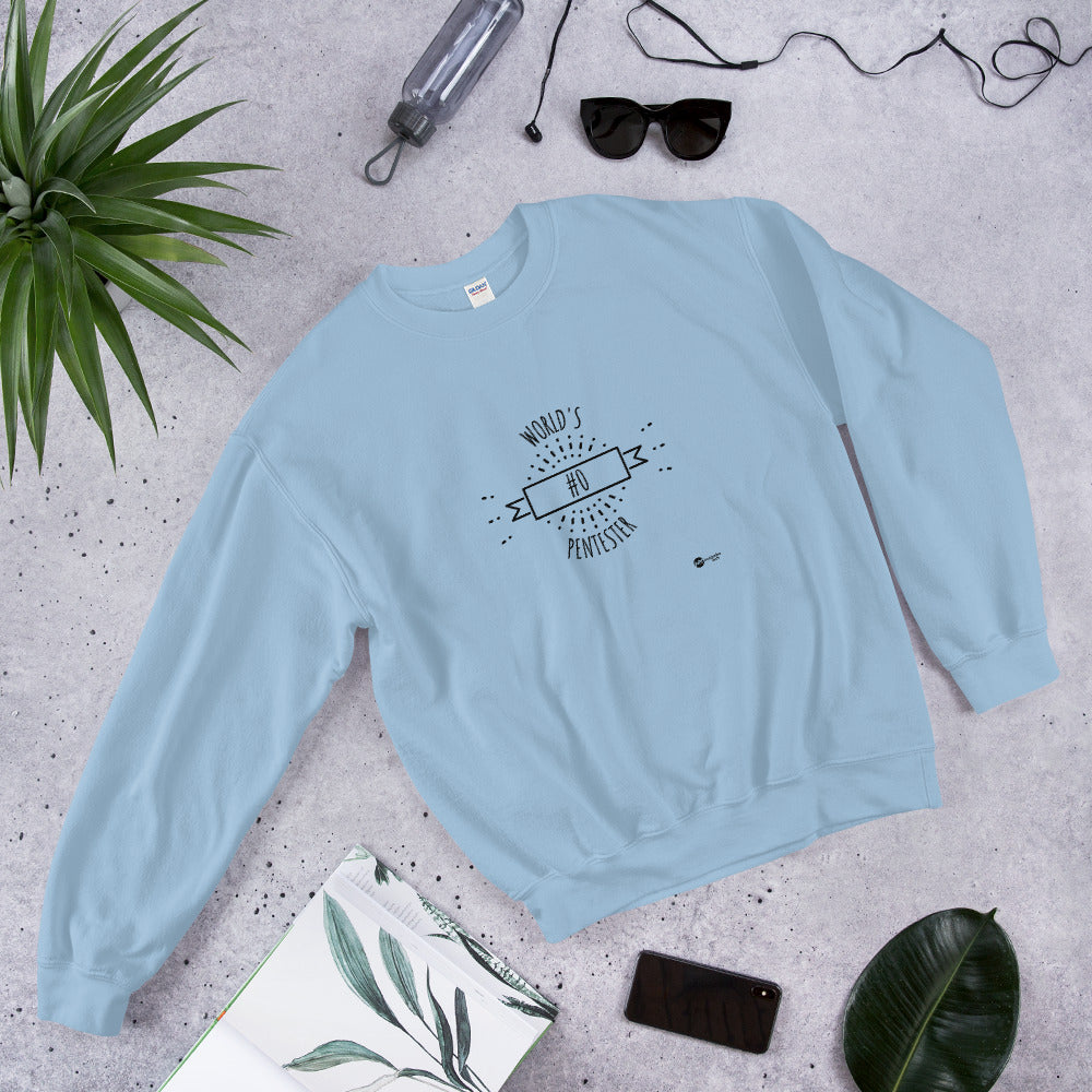 World's #0 Pentester- Unisex Sweatshirt by DarkByteGear