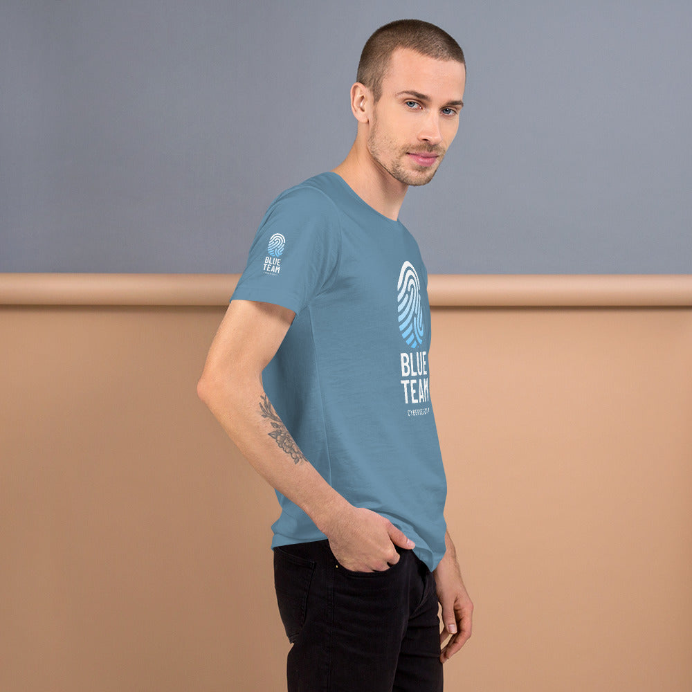Cyber Security Blue Team v2 - Short-Sleeve Unisex T-Shirt by DarkByteGear
