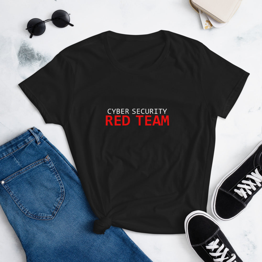 Cyber Security Red Team - Women's short sleeve t-shirt by DarkByteGear