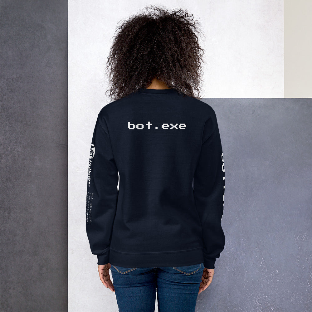 bot.exe - Unisex Sweatshirt by DarkByteGear