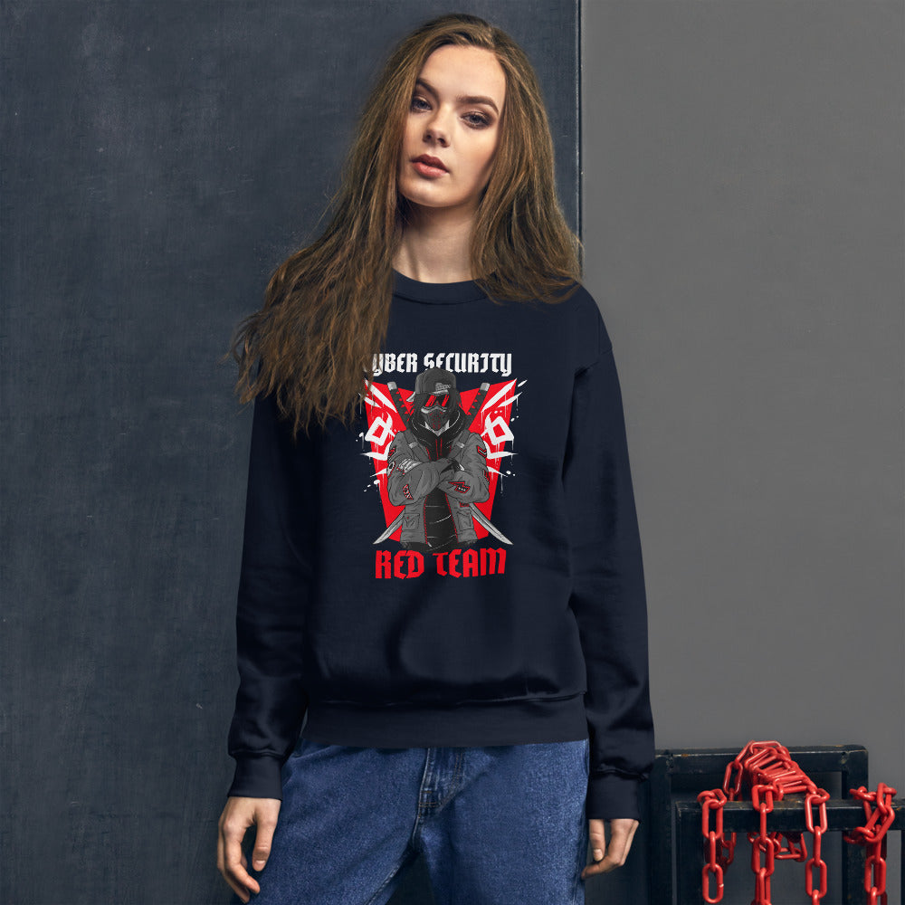Cyber Security Red Team - Unisex Sweatshirt by DarkByteGear