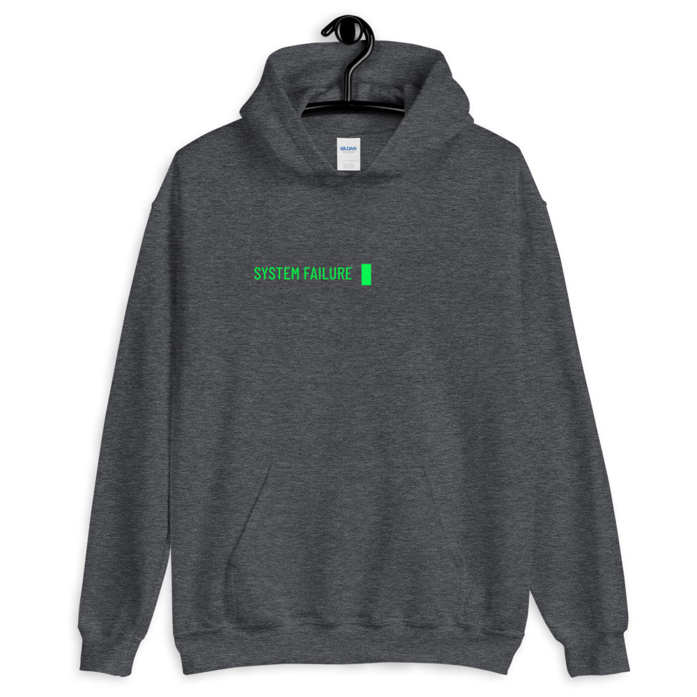 System failure - Unisex Hoodie by DarkByteGear