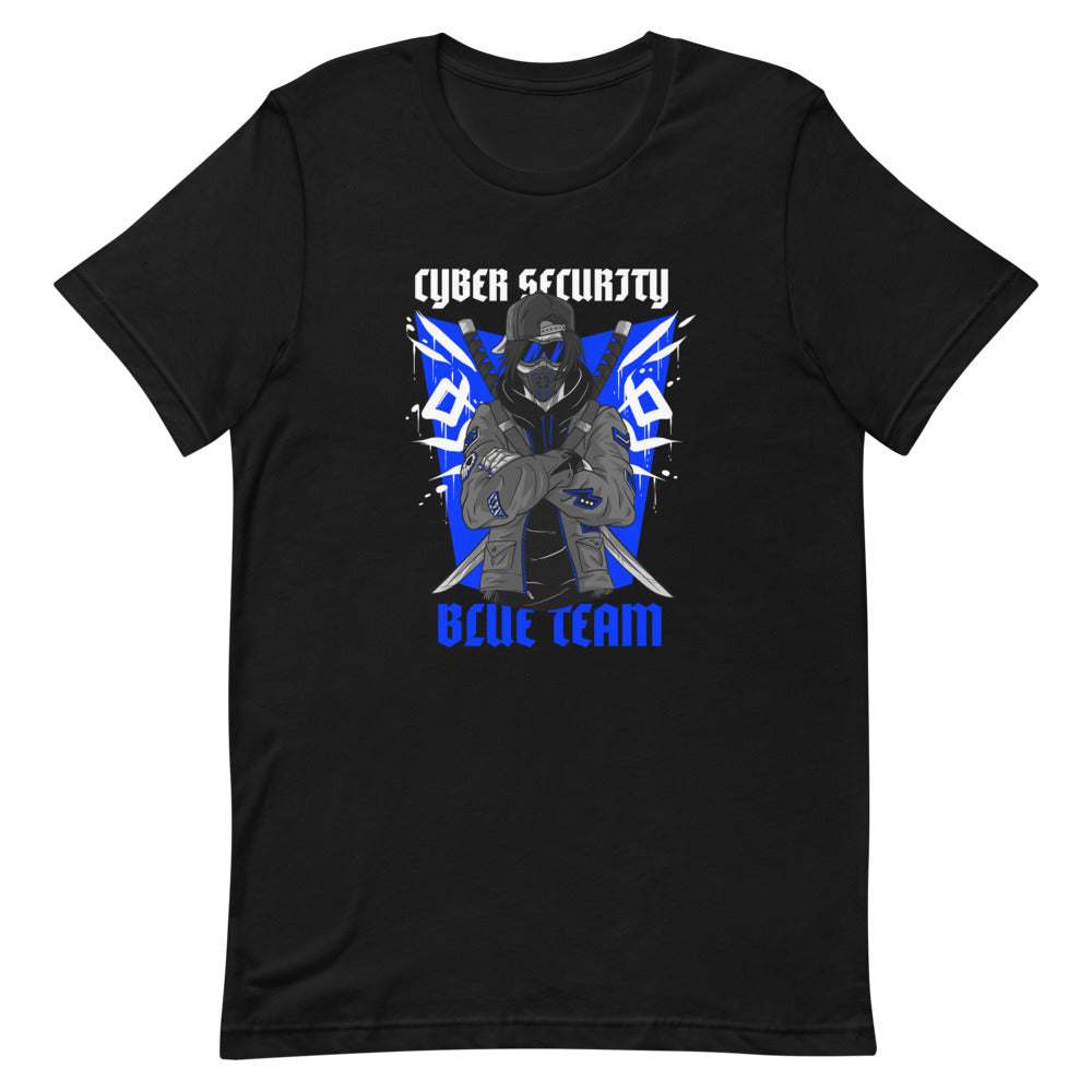 Cyber Security Blue Team V3 - Short-Sleeve Unisex T-Shirt by DarkByteGear