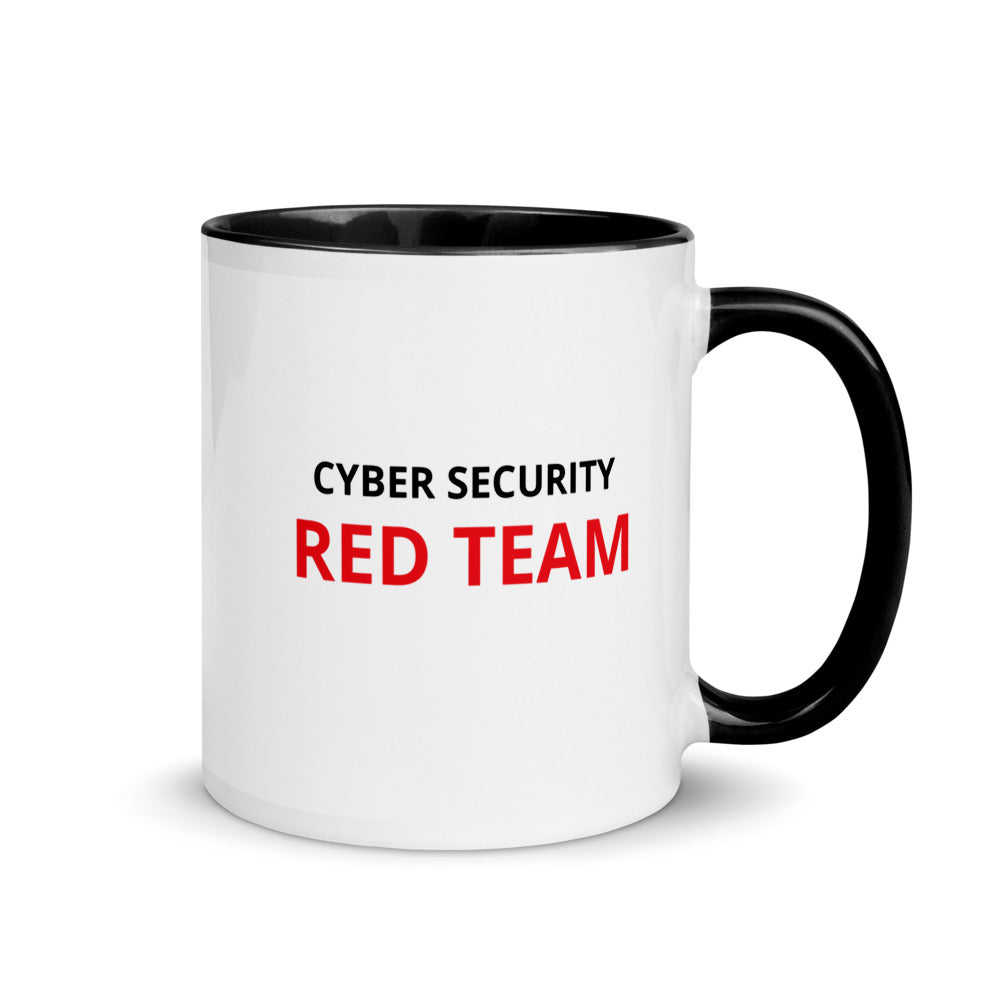 Cyber Security Red Team - Mug with Color Inside by DarkByteGear