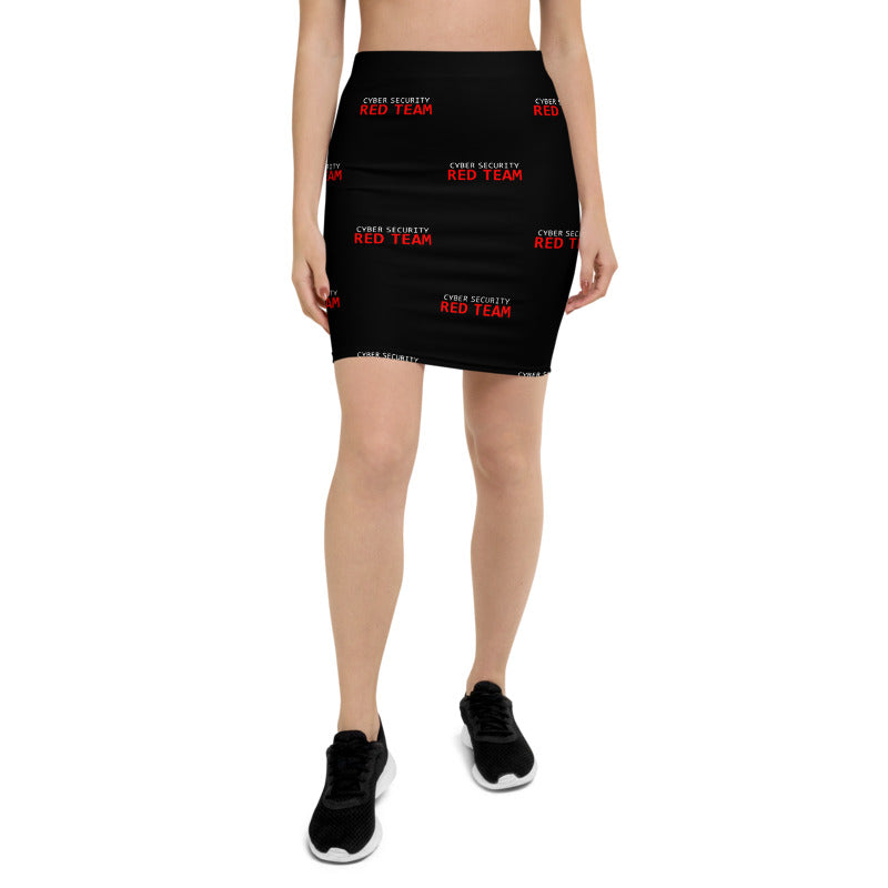 Cyber Security Red Team - Pencil Skirt by DarkByteGear