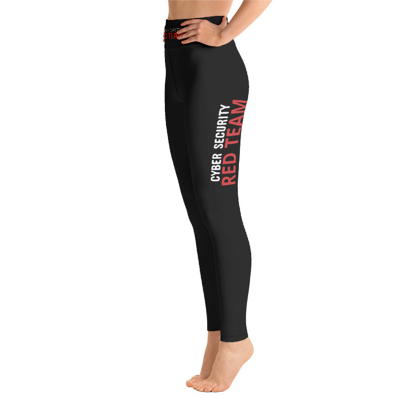 Cyber Security Red Team - Yoga Leggings by DarkByteGear