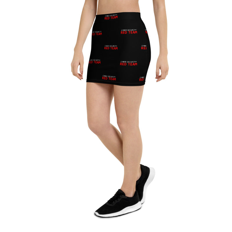Cyber Security Red Team - Mini Skirt by DarkByteGear