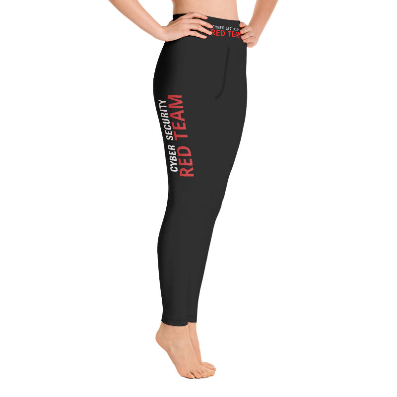 Cyber Security Red Team - Yoga Leggings by DarkByteGear