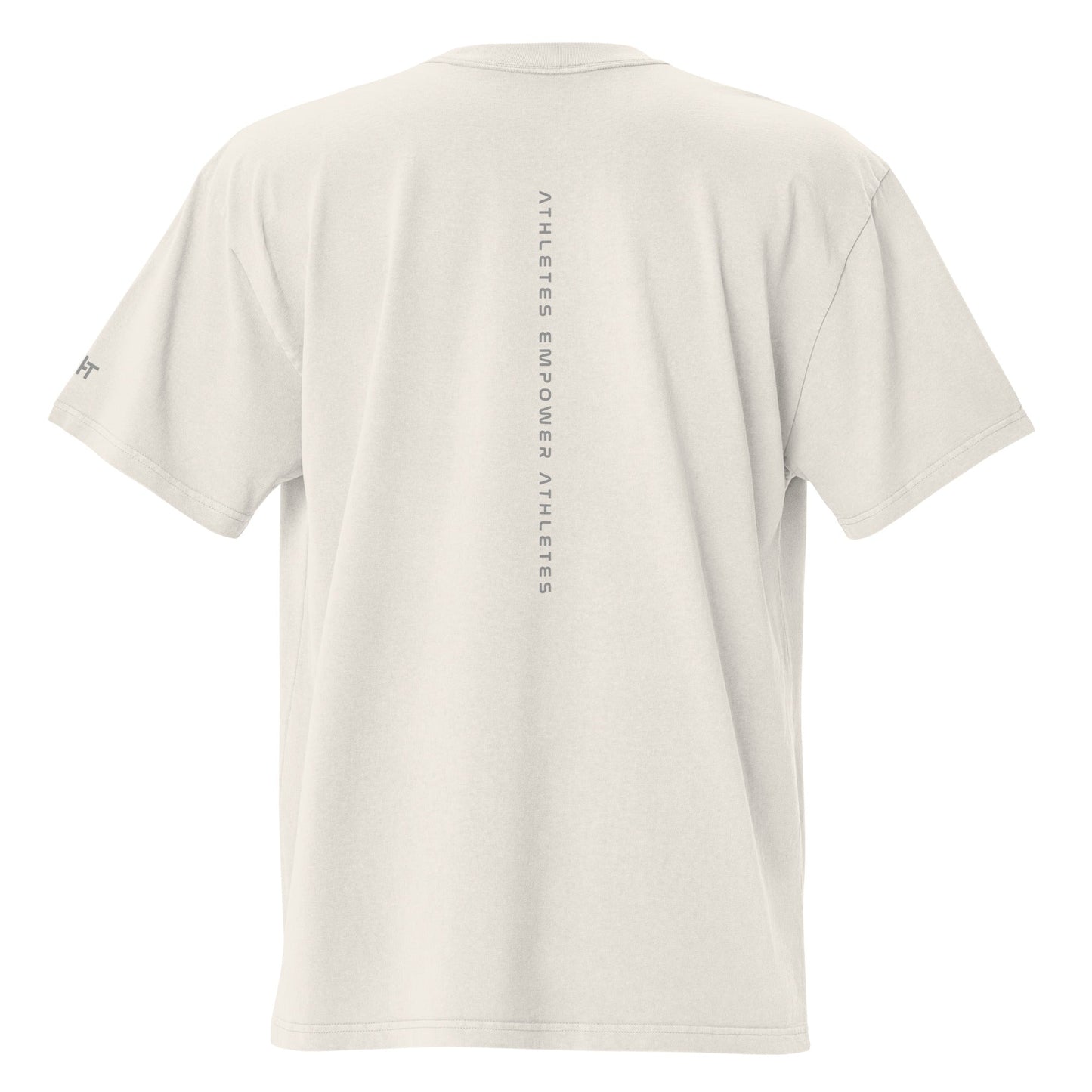Athletes Empower Athletes - Oversized faded t-shirt by DarkByteGear
