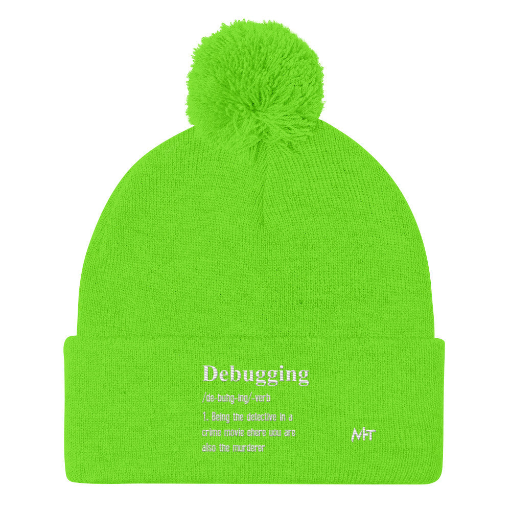 Debugging Definition V1 - Pom-Pom Beanie by DarkByteGear