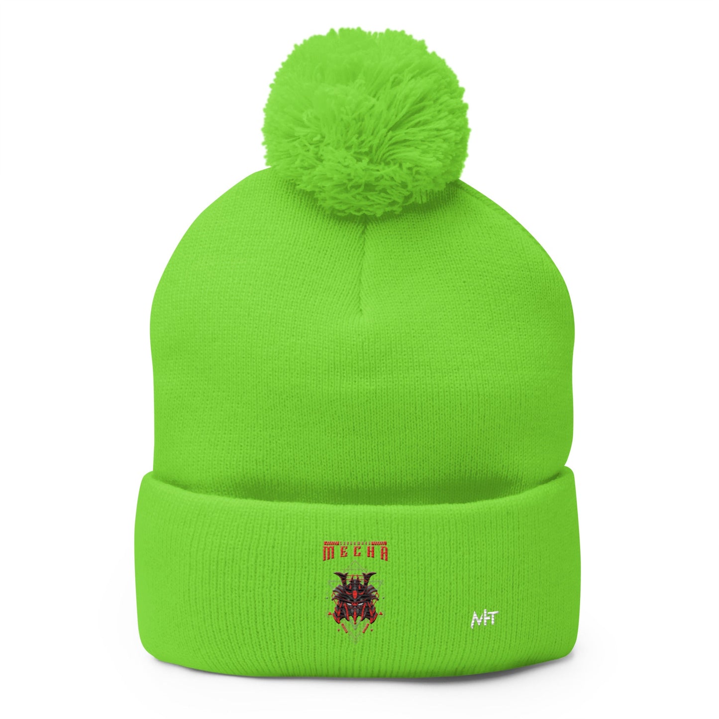 CyberWare Mecha - Pom-Pom Beanie by DarkByteGear