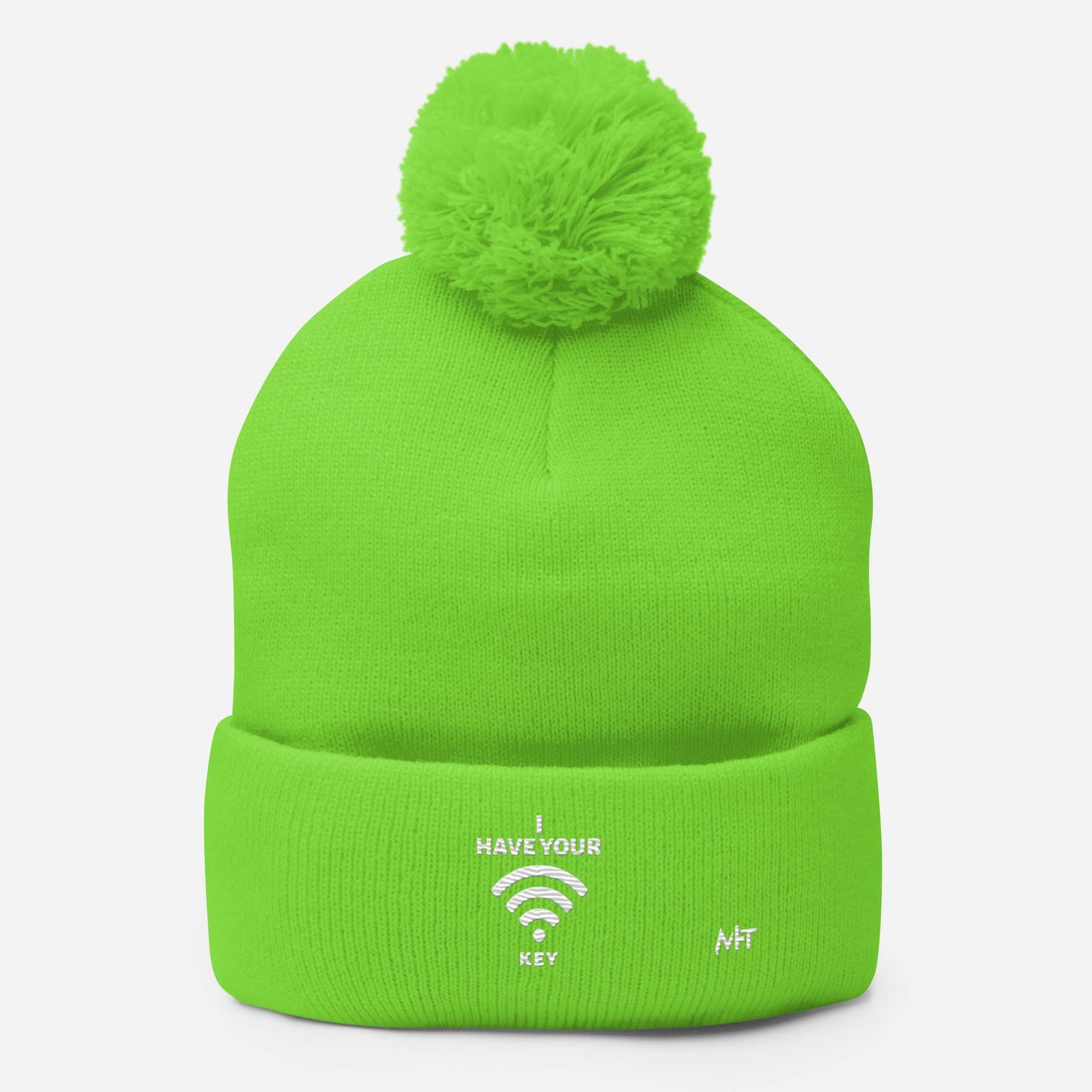 I have your Wi-Fi password - Pom-Pom Beanie by DarkByteGear