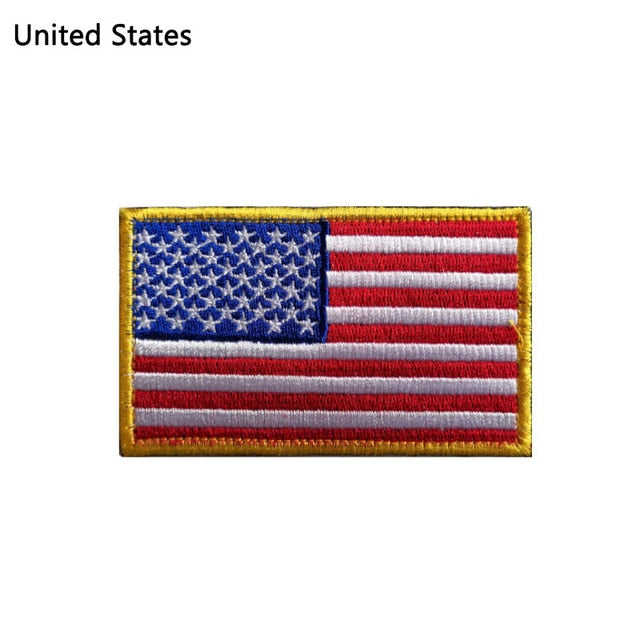Country Flag Patches by DarkByteGear