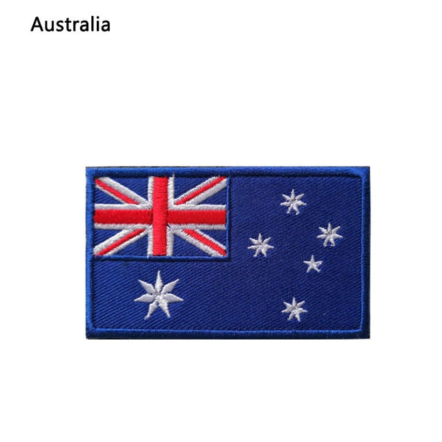 Country Flag Patches by DarkByteGear
