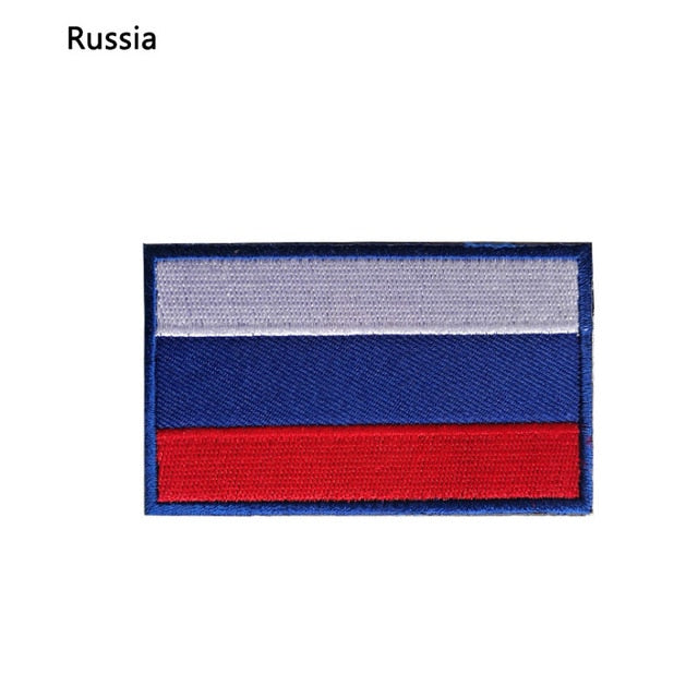 Country Flag Patches by DarkByteGear