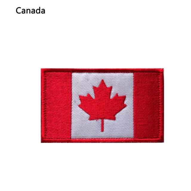 Country Flag Patches by DarkByteGear