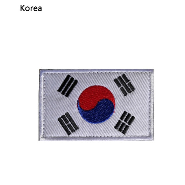 Country Flag Patches by DarkByteGear