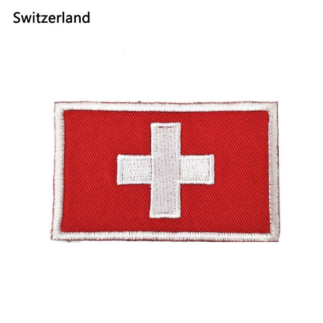 Country Flag Patches by DarkByteGear