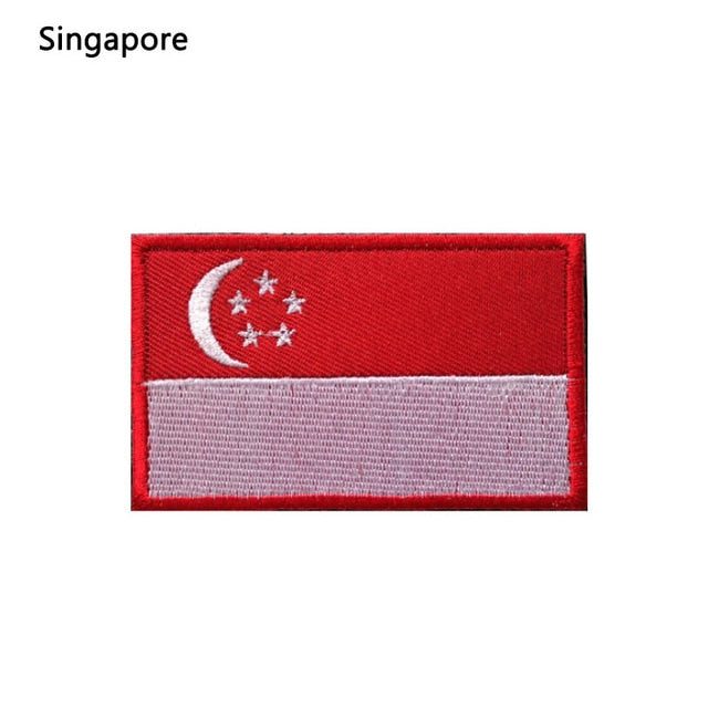 Country Flag Patches by DarkByteGear