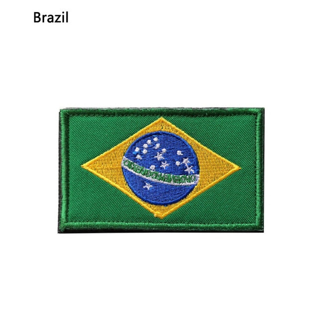 Country Flag Patches by DarkByteGear